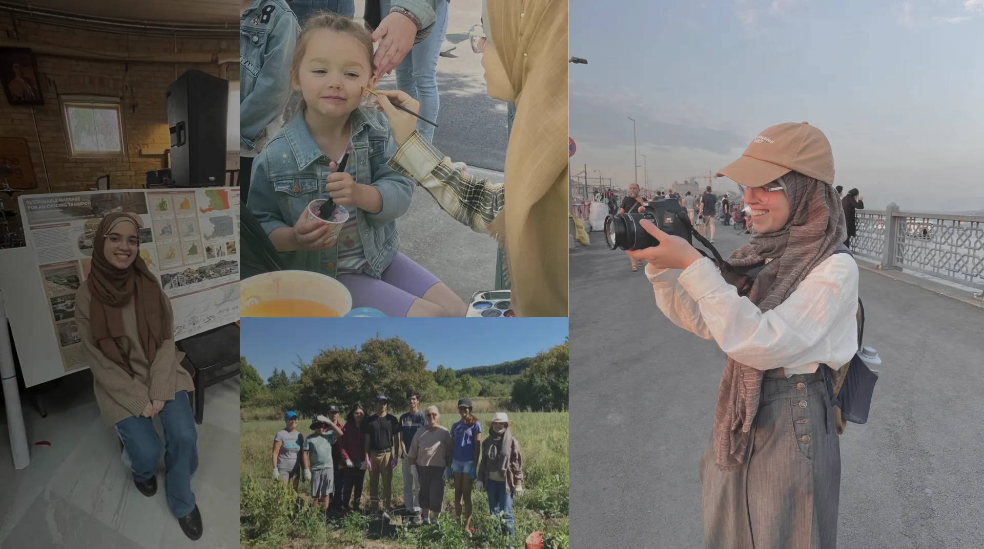 Alya in front of University of Guelph